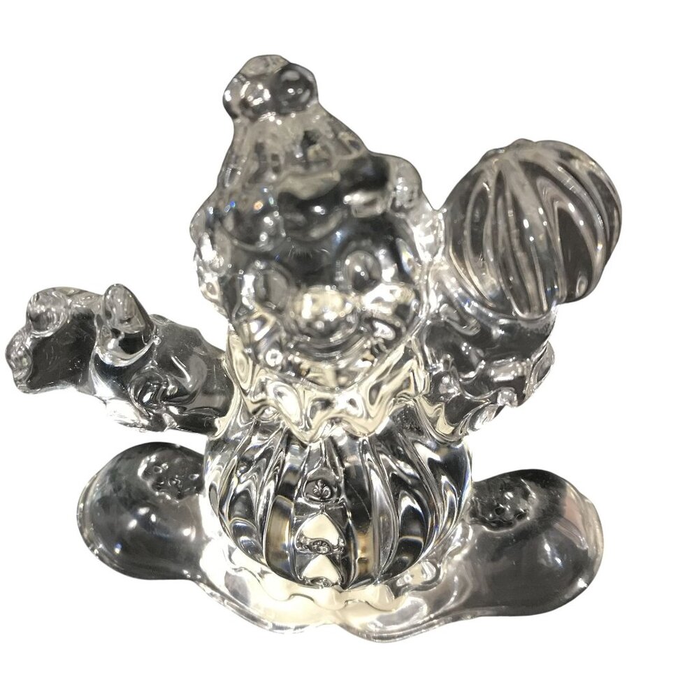 Princess House Clown Figure 24% Lead Crystal Made In Germany 3"